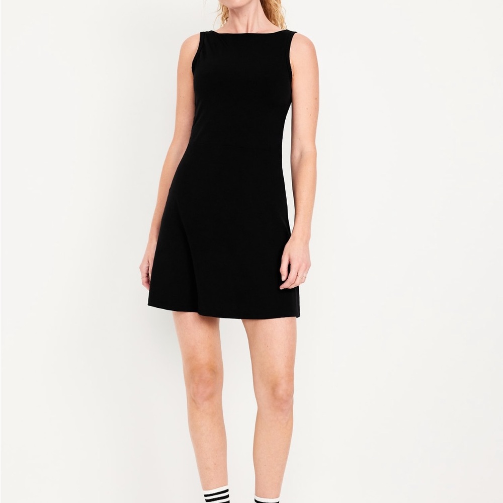 Athletic Scoop Back Dress
